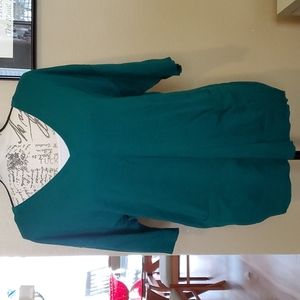 Pretty green sweater